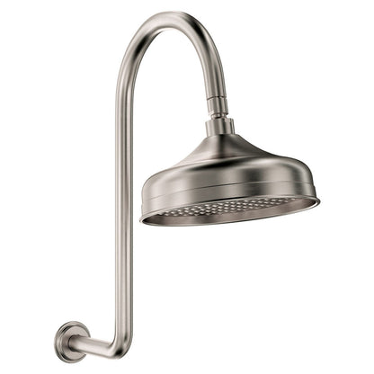 LILLIAN Shower Arm and Head Set Brushed Nickel