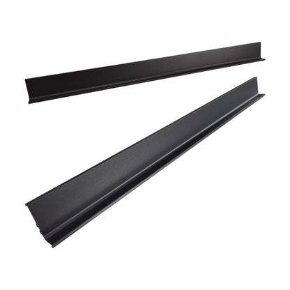 QUEST Cabinet Pull-Channel Set, Matte Black