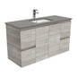 SARAH DOVE GREY 1200 INDUSTRIAL EDGE Wall Hung Cab 1TH