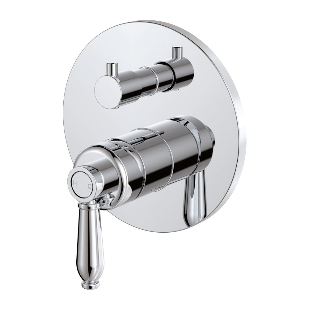ELEANOR Wall Mixer Diverter Chrome