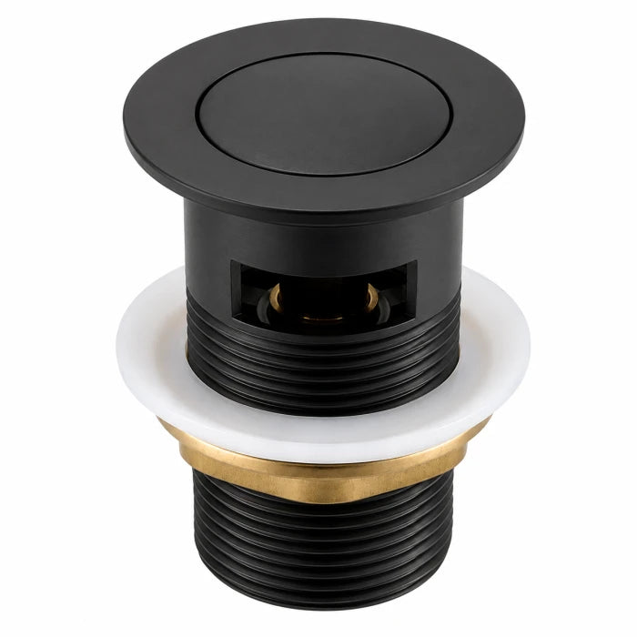Solid Brass Basin Pop Up Waste with Overflow