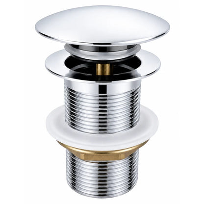 Solid Brass Basin Pop Up Waste No Overflow
