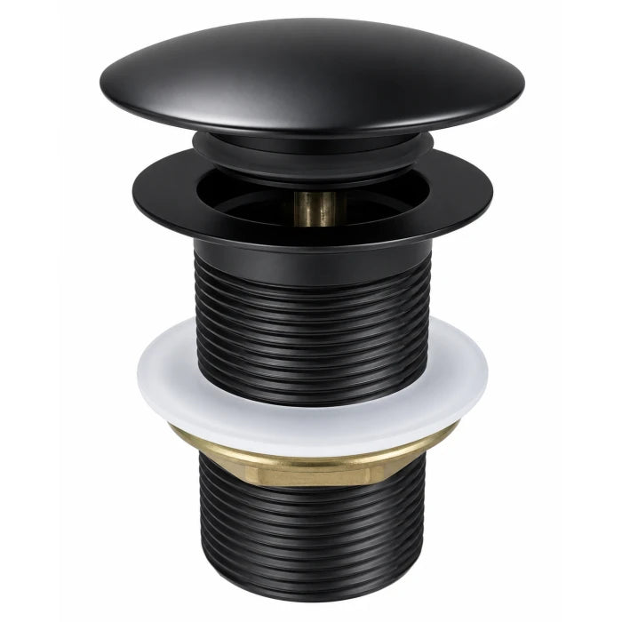 Solid Brass Basin Pop Up Waste No Overflow