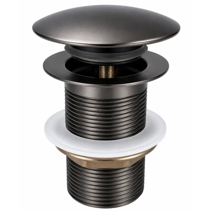 Solid Brass Basin Pop Up Waste No Overflow