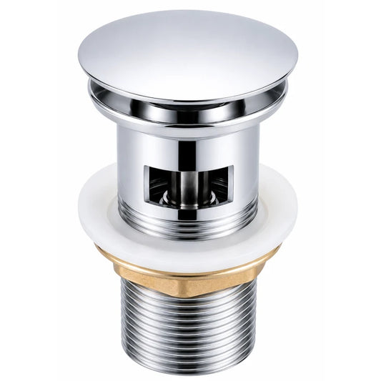 Brass Pop Up Waste with Overflow