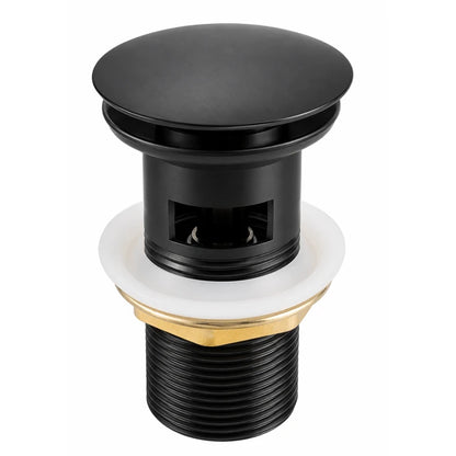 Brass Pop Up Waste with Overflow