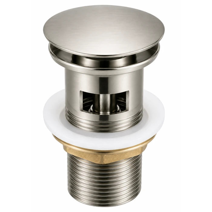 Brass Pop Up Waste with Overflow