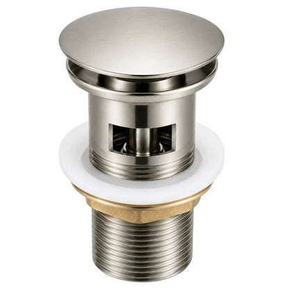 Brass Pop Up Waste with Overflow