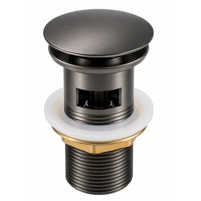 Brass Pop Up Waste with Overflow