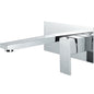 Jet Wall Mixer With Spout