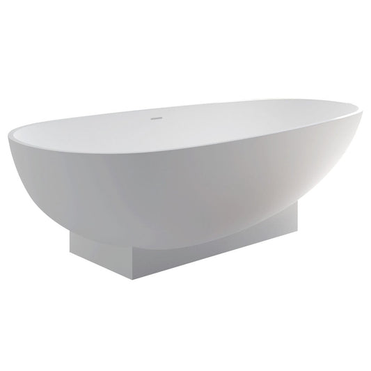 LAGOONA Stone Bath 1810x930x 520mm with Overflow