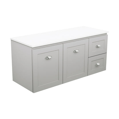 Newport Door & Drawer 1200 Single Bowl Wall-Hung Vanity