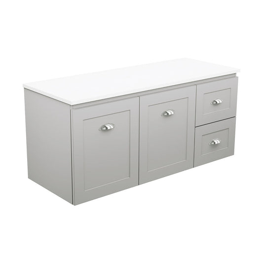 Newport Door & Drawer 1200 Single Bowl Wall-Hung Vanity