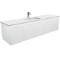 Sarah Bianco Marble Undermount Single Bowl 1800 Mila Wall-Hung Vanity