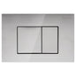 RT Chrome Square Button Plate for Wall Pans