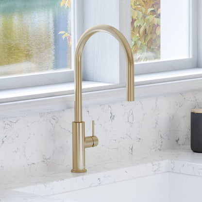 KAYA Pull Out Sink Mixer Urban Brass