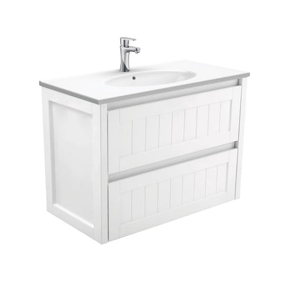 ROTONDO Ceramic 900 HAMPTON Wall Hung Cab 1TH