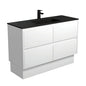 MONTANA AMATO 1200 Matte White Vanity On Kick 1TH