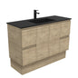 MONTANA Solid Surface 1200 Edge SCANDI OAK Cab on Kick 1TH