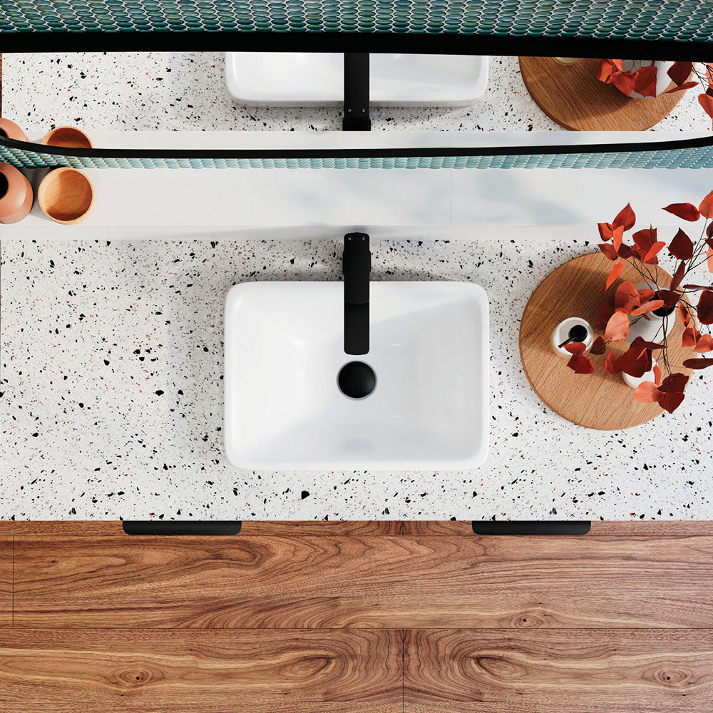 Terrazzo Nougat Stone Top, Full Slab