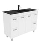 MONTANA Solid Surface 1200 UNI Cab on Legs with Solid Doors 1TH