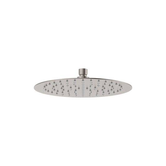 KAYA Round Shower Head 250mm Brushed Nickel