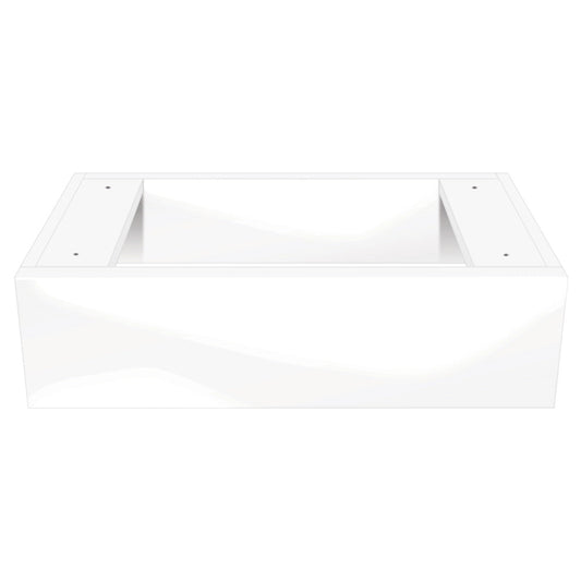 Gloss White Kickboard, 250mm high