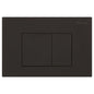 RT Matte Black Square Button Plate RT