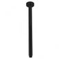 Pentro Matte Black Round Ceiling Shower Arm 400mm