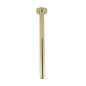 Pentro Brushed Yellow Gold Round Ceiling Shower arm 400mm