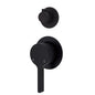 SANSA Diverter Mixer Matte Black Small Round Plates