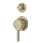 SANSA Diverter Mixer Urban Brass Small Round Plates