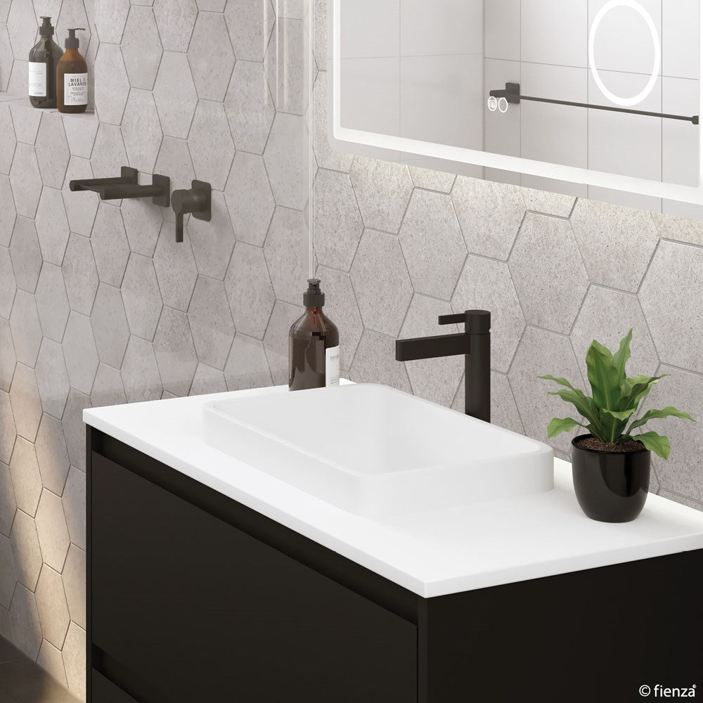 SANSA Basin Mixer Matte Black