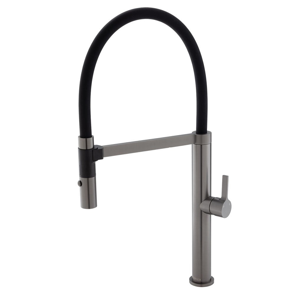 SANSA Pull Down Sink Mixer Gun Metal