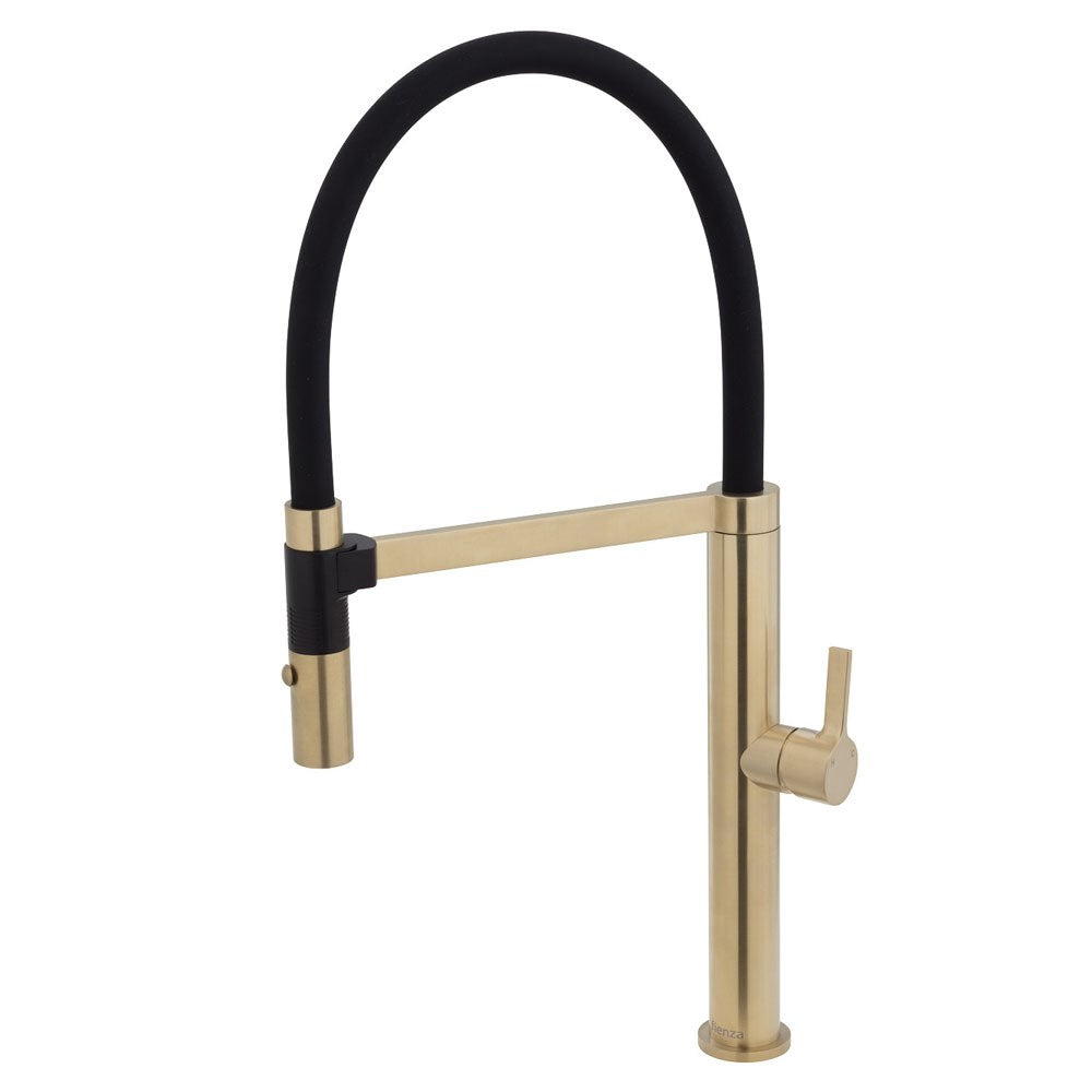 SANSA Pull Down Sink Mixer Urban Brass