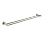 Pentro Brushed Nickel Double Towel Rail 790mm(Cuttable)