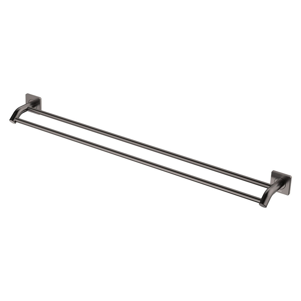 SANSA Double Towel Rail 900mm Gun Metal