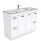 Sarah Calacatta Marble Undermount 1200 UniCab Vanity on Kick