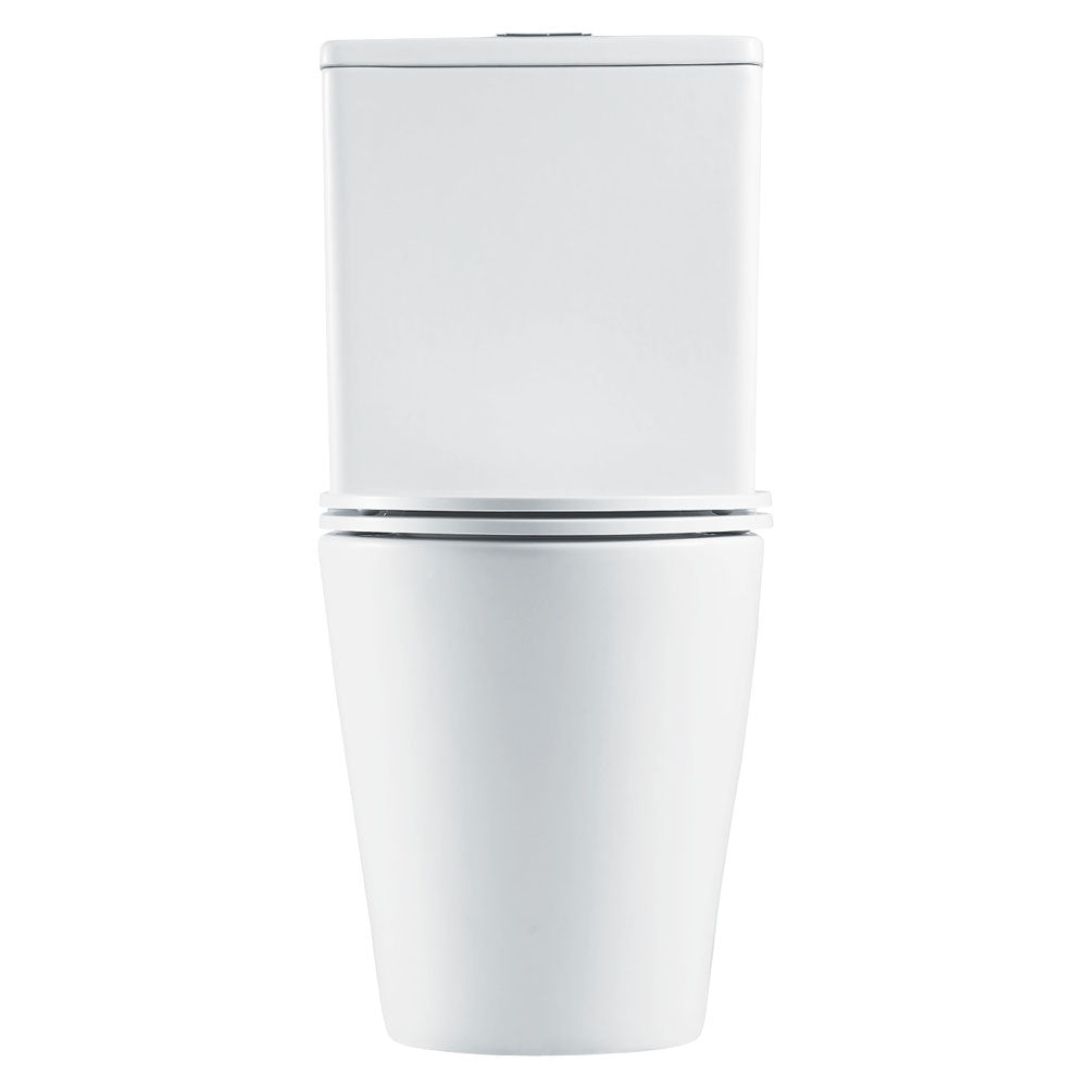 Aluca Back-to-Wall Toilet Suite, Slim Seat