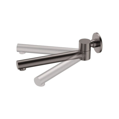 Michelle Swivel Bath Outlet, Gun Metal