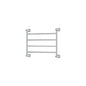 Lillian Heated Towel Rail, 600 x 450mm, Chrome