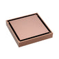 FLOOR WASTE 100mm Square Tile 2-in-1 88mm outlet RG
