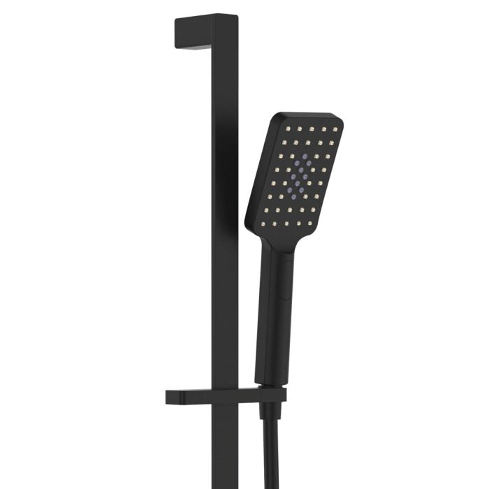 Tono Rail Shower, Matte Black