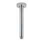 Pentro Brushed Nickel Round Ceiling Shower Arm 200mm