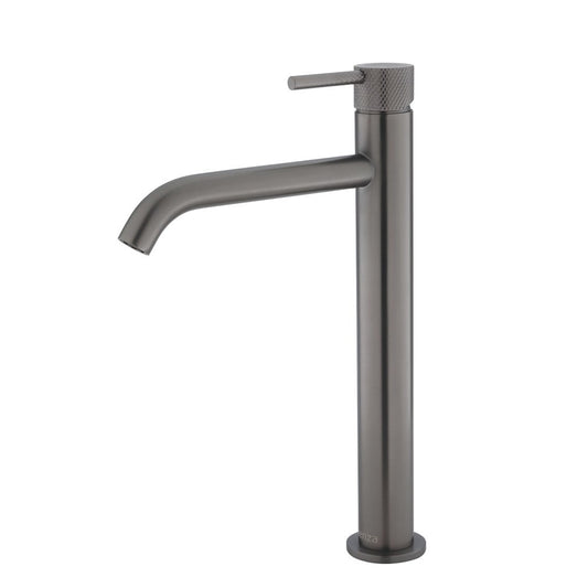 AXLE Tall Basin Mixer Gun Metal