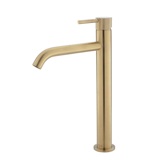 AXLE Tall Basin Mixer Urban Brass
