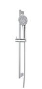 Round Shower Rail In Black