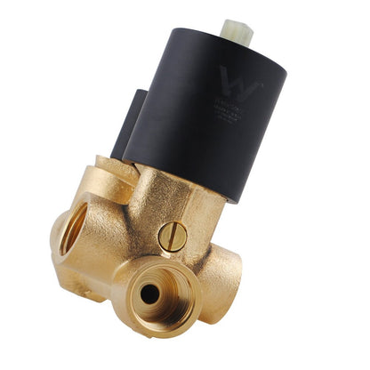 Esperia Matt Black & Rose Gold Wall Mixer With Diverter