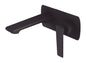Esperia Matte Black & Rose Gold Wall Basin Mixer Tap