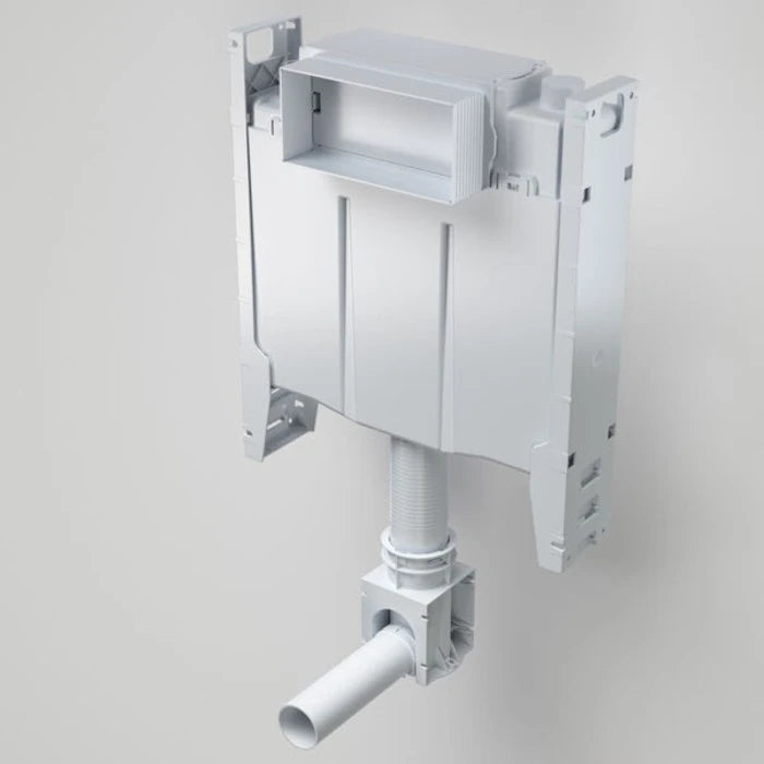 Caroma Invisi Series II 4.5/3L Cistern with Adjustable Flush Pipe - White